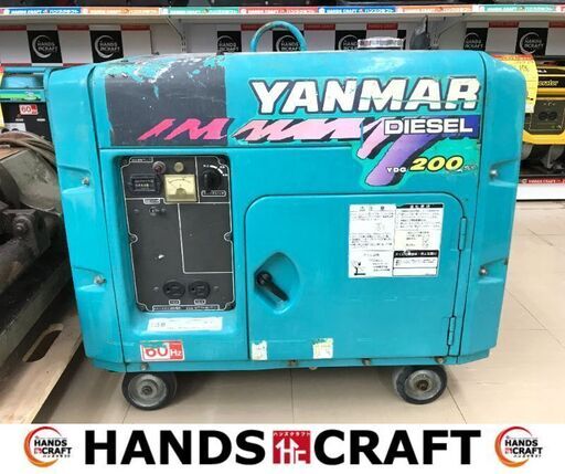 大幅値下げ✨ヤンマー　中古　YDG200SS-6E　ディーゼル発電機✨うるま市田場✨