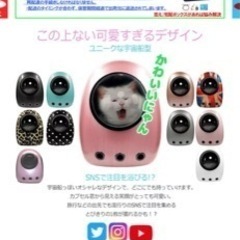 新品未使用　リュック型　キャリーバッグ　犬猫