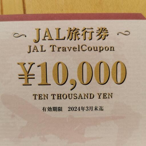JAL旅行券　１万円