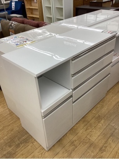 KH-17【新入荷　アウトレット】キッチンカウンター　白