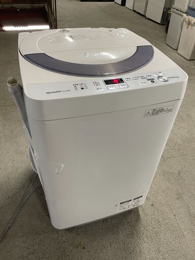値下げ！【美品】SHARP 5.5kg洗濯機 ES-GE55N-S 2012年製 通電確認済み