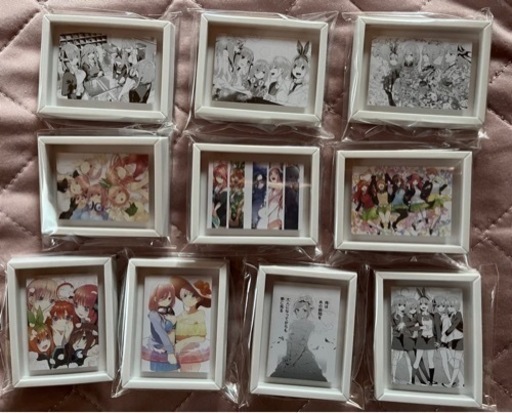 五等分の花嫁展 コマコレ スタンドつき缶バッジコレクション 第1弾