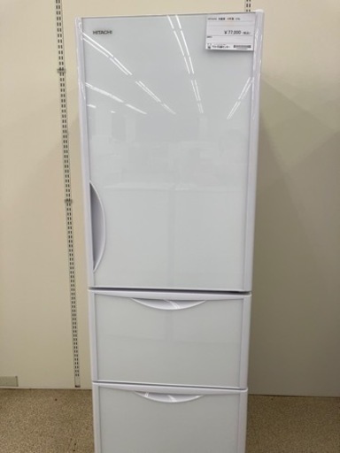 HITACHI  冷蔵庫 19年製　375L TJ096