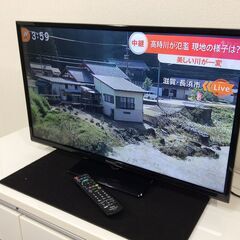8/11受渡済）JT5005【Panasonic/パナソニック 32インチ液晶テレビ】美 