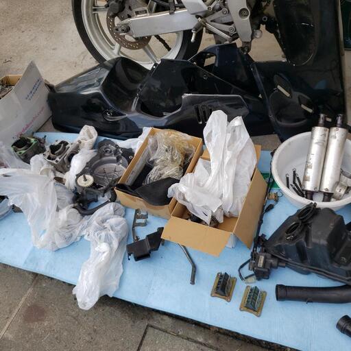 NSR250 MC18(88)レストアベース　書類あり鍵あり　引取限定！