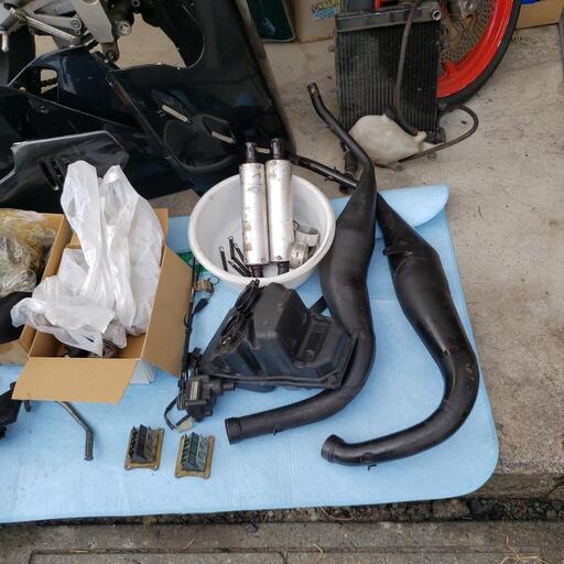 NSR250 MC18(88)レストアベース　書類あり鍵あり　引取限定！