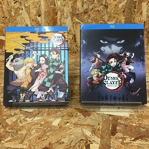 Wa213　鬼滅の刃　DEMON　SLAYER　ブルーレイディスク　海外版　1・2巻セット