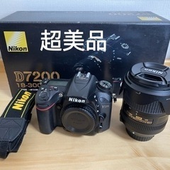 【ネット決済】【超美品】Nikon D7200 18-300 V...