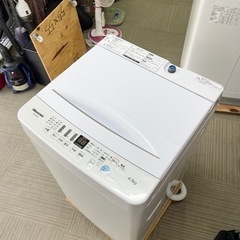 【美品‼️】エディオン限定♪ ハイセンス 2021年製 4.5kg全自動洗濯機 ホワイト♪
