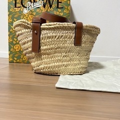 値下げ】超美品LOEWEロエベ カゴバッグ