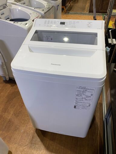 愛品館市原店】Panasonic 2021年製 8.0Kg洗濯機 NA-FA80H9 【愛市