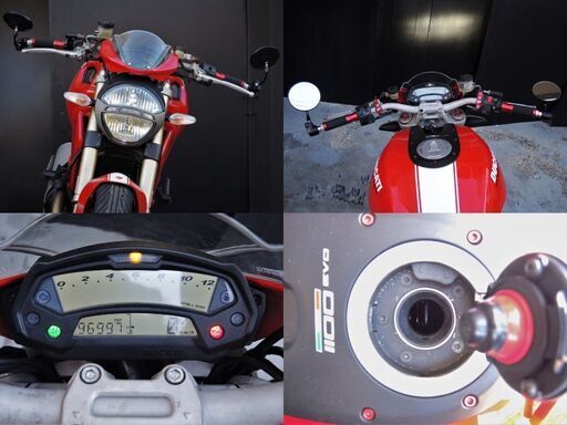 愛媛発☆最終値下 美車 DUCATI モンスター1100 EVO 2013 エンジン一発