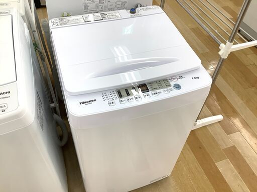 12ヶ月保証付き　Hisense　全自動洗濯機　【トレファク岸和田店】
