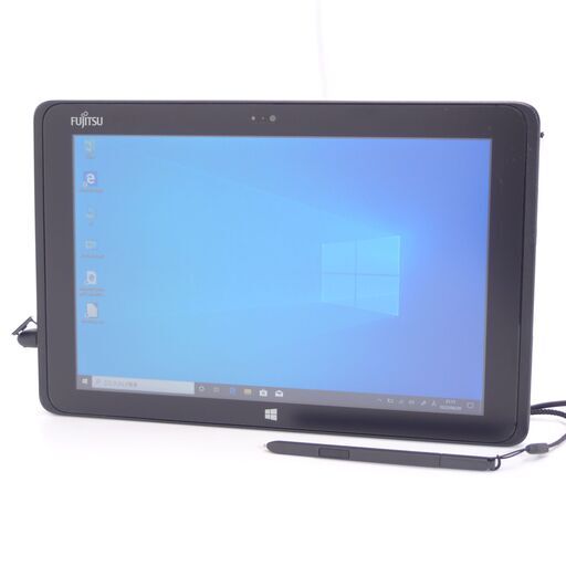 即使用可能 Wi-Fi有 富士通 10インチ タブレット Q506/ME 中古良品 Atom 4GB SSD 無線LAN Bluetooth カメラ Windows10 Office