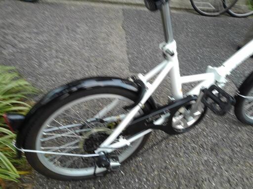 中古自転車2159 美品！ 2021年12月購入 9ヶ月使用 折り畳み