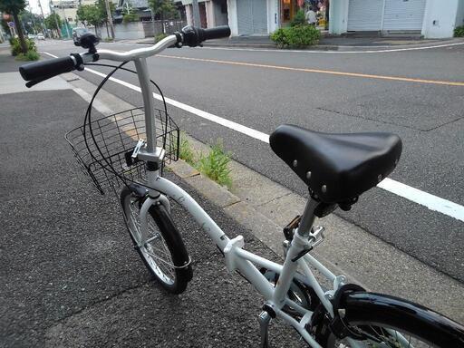中古自転車2159 美品！ 2021年12月購入 9ヶ月使用 折り畳み