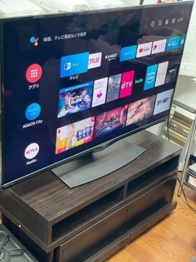 送料込み*シャープ 液晶テレビ アクオス 50型 2020年製*0320-1