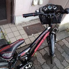 美品☆AMERICAN EAGLE[アメリカン イーグル]24吋 ジュニアMTB 外装6段 