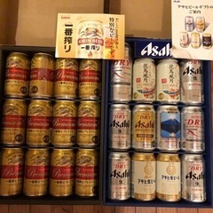 新品ビール2ケース☆アサヒ、キリン一番搾りスーパードライ他。