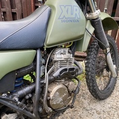 【ネット決済】オフロードバイク　HONDA XLR250R