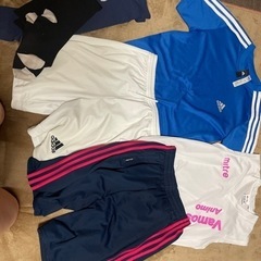 アディダス　adidas 美品Tシャツ　ハーフパンツ　ゲームパン...