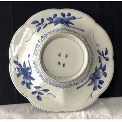 古伊万里色絵輪花大皿 Yahoo!オークション -「伊万里 輪花」の落札相場