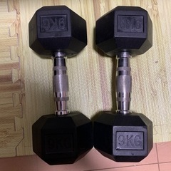 ダンベル 9kg×2