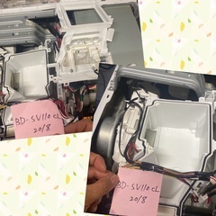 高年式！送料設置無料！分解洗浄！ HITACHI BD-SV110CL ドラム式洗濯機