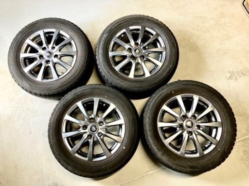 イアム】 195/65R15 5穴114.3アルミホイール スタッドレス ホンダ車等