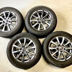 195/65R15 5穴114.3アルミホイール　スタッドレス　...