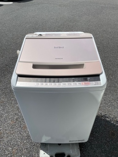 名古屋市郊外配送無料　HITACHI  8kg洗濯機　BW-V80C