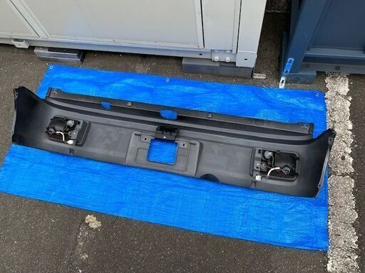 エブリイ バン DA17V 2016年登録車 純正 リアバンパー ブルーイッシュ