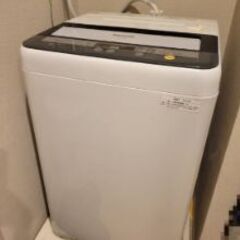 洗濯機が無料です。2013年式