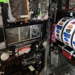 引渡し調整済】スロット実機 ELECO SLOTギルティクラウン コイン不要機付