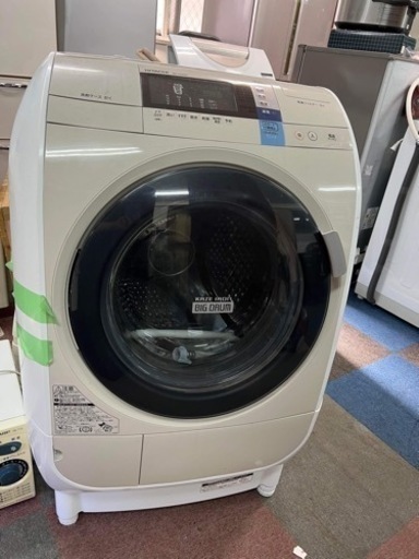 新商品入荷　日立ドラム洗濯機9キロ乾燥機付き保証付き大阪市内配達設置無料