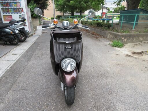 ビーノモルフェ　水冷　4サイクル　インジェクション　FI　ブラウン　ヤマハ　原付　50cc
