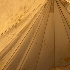 値下げ！コットンベルテント6m  グランドシート付き