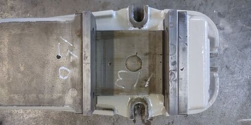 ④中古 NIKKEN 150㎜機械バイス、ハンドル無 山鹿