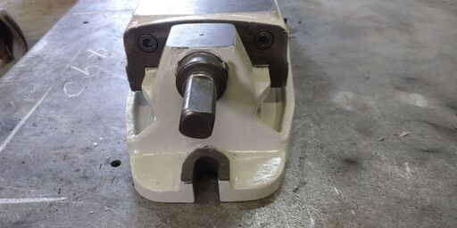 ③中古 TSUDAKOMA／津田駒 150㎜機械バイス、ハンドル無 山鹿市