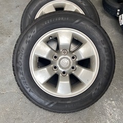 ハイエース？プラド？用 6穴 トヨタ純正アルミ