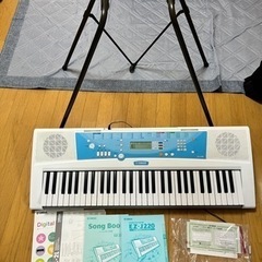 ヤマハ 電子ピアノ 光るキーボード スタンド 取説 EZ-J220