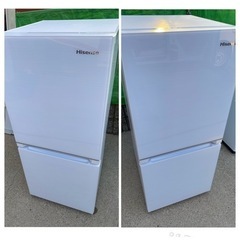 2021年製? ハイセンス ガラストップ冷蔵庫 134L(0802h)