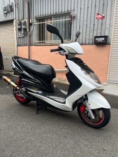 シグナスX2型カスタム‼️セル一発✨マフラー✨フェンダーレス✨全国陸送✨