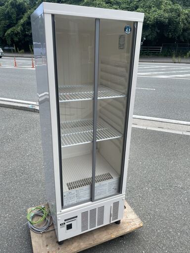 ☆中古品 ホシザキ小型冷蔵ショーケース SSB-48CT2 2013年 485ｘ450ｘ1410ｍｍ 137Ｌ 動作問題なし☆