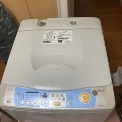 2002年製　三菱 全自動洗濯機 6.0kg MAW-612P