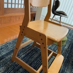ITOKI木製チェア 学習椅子 KM66-41 ※2つ有り