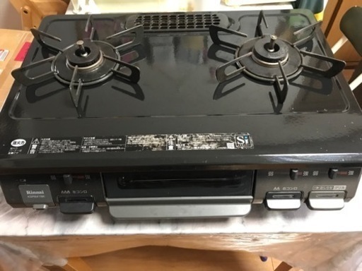 リンナイ ガスコンロ KSR641BK