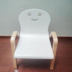 【状態良好】きこり　小椅子　ホワイト