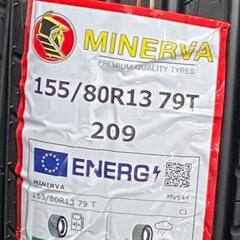 ?155/80R13⭐工賃込み！新品未使用！パッソ、ブーン等に！MINERVA製サマー