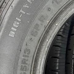 165R13⭐工賃込み！2019年！軽トラ、バン等に！バリ山！美品！エナセーブ！